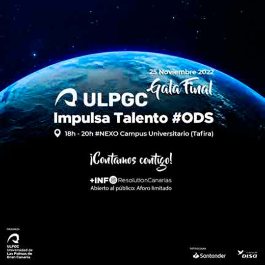Gala final de la entrega de los premios Impulsa Talento 2022, en colaboración con Banco Santander y Fundación DISA